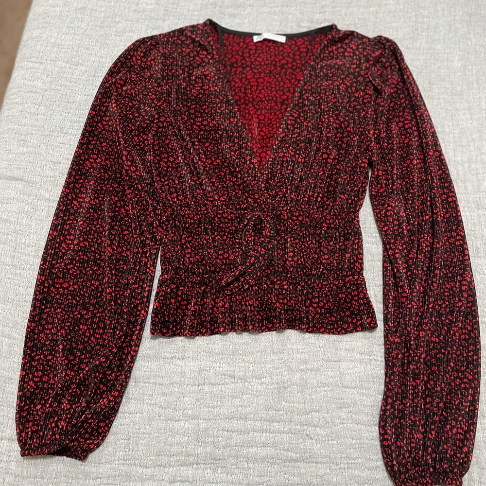 Zara Animal Print Top